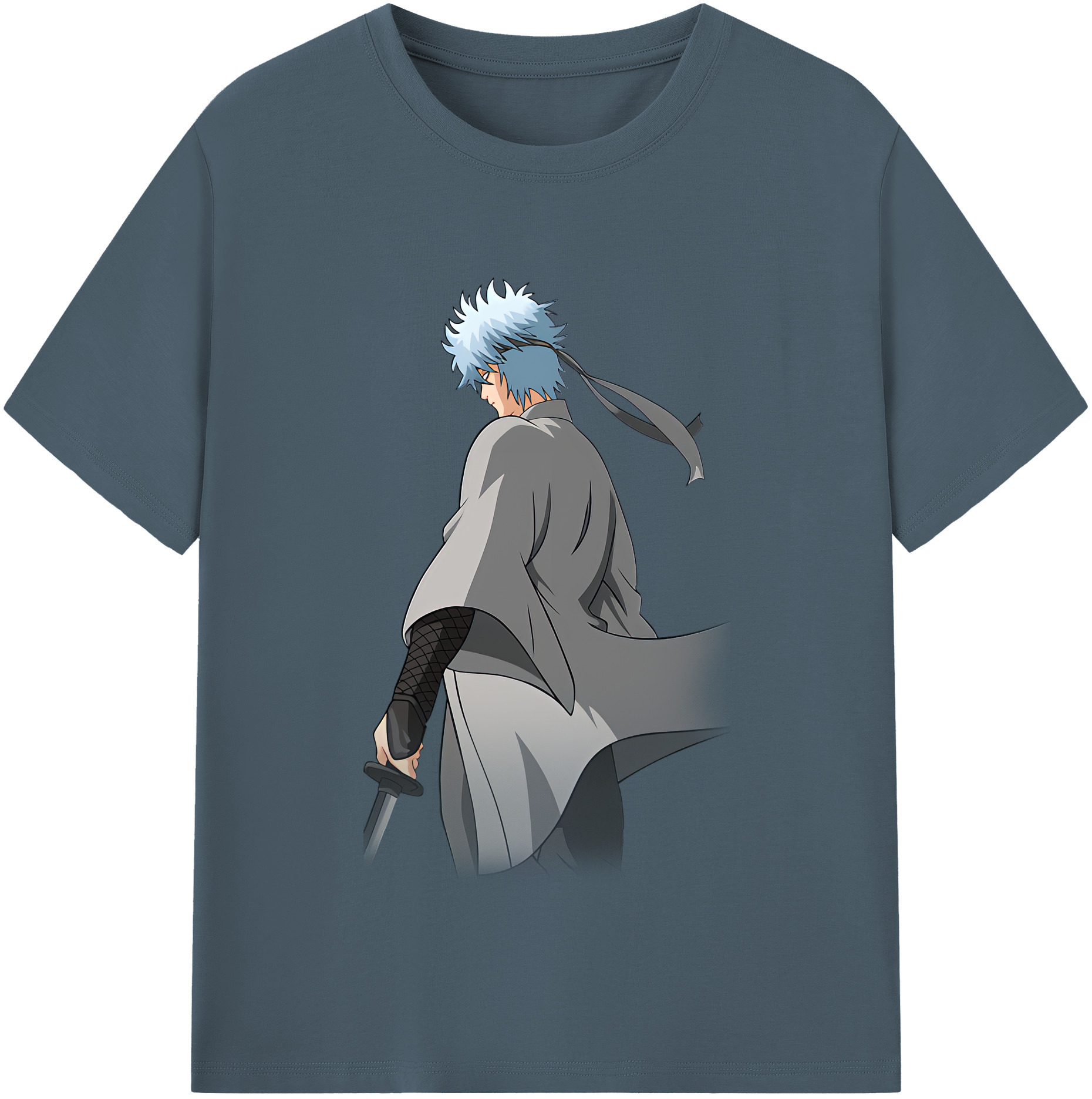 （画像用） ぎんたま 坂田銀時（さかたぎんとき） 神楽 志村新八（しむら しんぱち） GINTAMA Sakata Gintoki Kagura Shimura Shinpachi 綿100％半袖Tシャツ（フロントプリント）